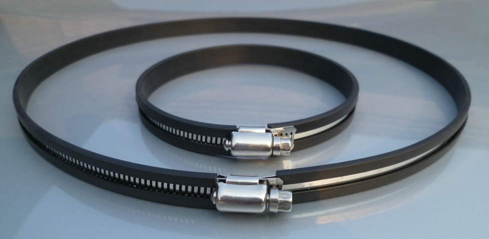 包胶皮美式包头喉箍喉扣